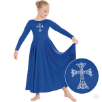 Child Royal Cross Praise Dress by EUROTARD