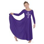 Child Silver Cross Of Truth Praise Dress by EUROTARD