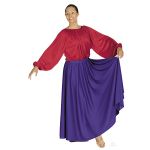 Adult Polyester Full Length Praise Skirt by EUROTARD