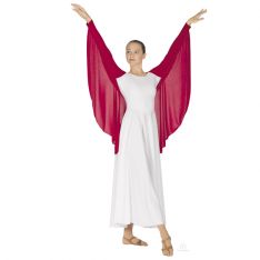 Adult Polyester Angel Wing Praise Shrug by EUROTARD