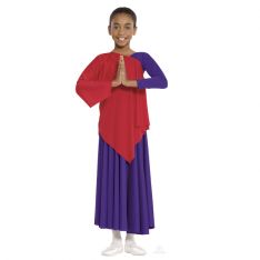 Child Quiet Prayer Asymmetrical Tunic by EUROTARD