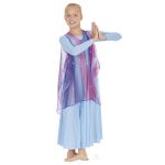 Child Soft Skies Sequined Tulle Sheer Praise Tunic by EUROTARD